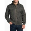 KUHL Men's Burr Jacket -Men Sportswear Store 1052 burr jacket gunmetal front pdp photo