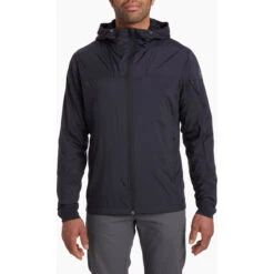 KUHL Men's The One Hoody 7 KUHL Men's The One Hoody -Men Sportswear Store 1146 Ms The One Hoody Raven Front