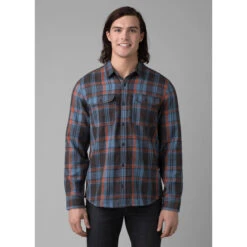 Prana Men's Westbrook Flannel Shirt 9 Prana Men's Westbrook Flannel Shirt -Men Sportswear Store 1964401 NIGHTSHADE