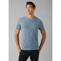 Prana Men's Cardiff SS Pocket T-Shirt -Men Sportswear Store 1969891 SEAMIST 1