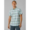 Prana Men's Groveland Shirt -Men Sportswear Store 1970051 AQUA 1