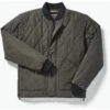 Filson Men's Quilted Pack Jacket -Men Sportswear Store 20019781 DarkOtGrn main 01