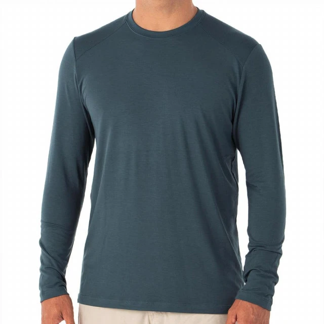 Men's Bamboo Midweight Long Sleeve 5 Men's Bamboo Midweight Long Sleeve - Image 3