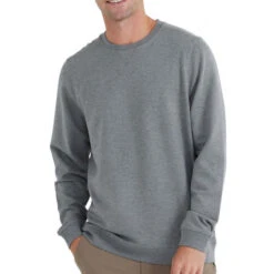 Men's Bamboo Heritage Fleece Crew -Men Sportswear Store 21933 929729 4037323 image 1397984 3e3f0681 f4b1 45b5 a53d db3e8983fe0e