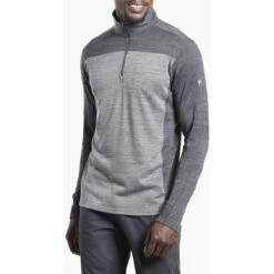 KUHL Men's Ryzer -Men Sportswear Store 3112 ryzer ls carbon front pdp photo