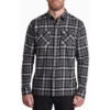 KUHL Men's Dillingr Flannel Shirt -Men Sportswear Store 7186 dillingr flannel ls black sage front pdp photo 8b1aca5e c2d7 44a2 b5aa 222bf55a3c87