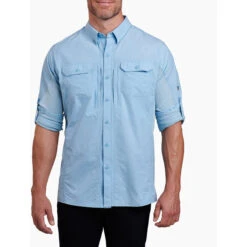 KUHL Men's Airspeed Long Sleeve 10 KUHL Men's Airspeed Long Sleeve -Men Sportswear Store 7191 airspeed ls carolina blue front 9a2526b3 b5f7 42ce 82a5 70fbe7973b59