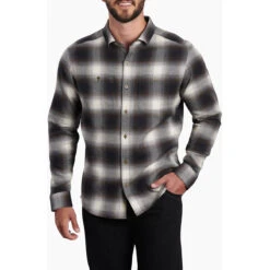 KUHL Men's Law Flannel Long Sleeve 9 KUHL Men's Law Flannel Long Sleeve -Men Sportswear Store 7373 Law Flannel LS Forged Iron Front 42463760 3785 4c03 a8c9 294fdfd2a92c