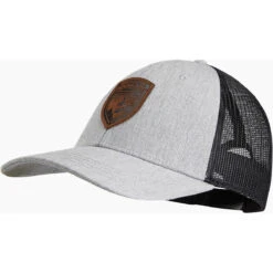KUHL Rustik Born Trucker -Men Sportswear Store 873 Rustik Born Trucker Cap HeatherGrey Front