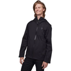 Black Diamond Men's Stormline Stretch Rain Shell