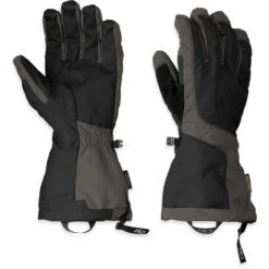 Outdoor Research Men's Arete Gloves -Men Sportswear Store F20 M AreteGloves BlackCharcoal 271615 0189
