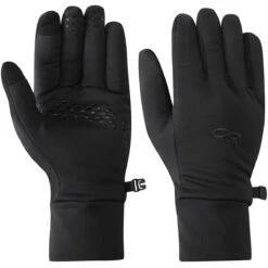 Outdoor Research Men's Vigor Heavyweight Sensor Gloves -Men Sportswear Store Mens Vigor Heavyweight Sensor Gloves 271560 Black