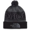 The North Face Retro TNF Pom Beanie