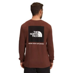 The North Face Men's Long-Sleeve Box NSE Tee 23 The North Face Men's Long-Sleeve Box NSE Tee -Men Sportswear Store NF0A4762 8C3 hero