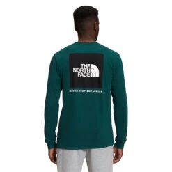 The North Face Men's Long-Sleeve Box NSE Tee 20 The North Face Men's Long-Sleeve Box NSE Tee -Men Sportswear Store NF0A4762 EK2 hero