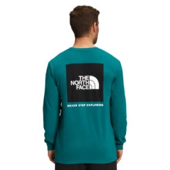 The North Face Men's Long-Sleeve Box NSE Tee 22 The North Face Men's Long-Sleeve Box NSE Tee -Men Sportswear Store NF0A4762 XRX hero