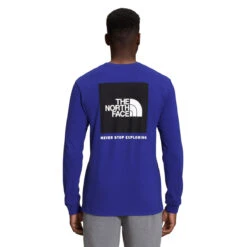The North Face Men's Long-Sleeve Box NSE Tee 21 The North Face Men's Long-Sleeve Box NSE Tee -Men Sportswear Store NF0A4762 ZXC hero