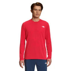 The North Face Men's Wander Long-Sleeve -Men Sportswear Store NF0A7QEG 682 hero 2