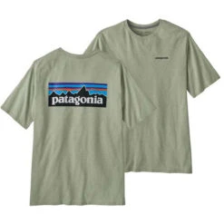 Patagonia Men's P-6 Logo Responsibili-Tee 35 Patagonia Men's P-6 Logo Responsibili-Tee -Men Sportswear Store POS WBS23 38504 SLVG