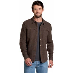 Men's Kennicott Shirt Jacket -Men Sportswear Store T2621706 Falcon Brown 1