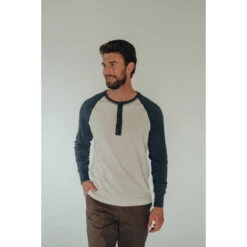 Men's Puremeso Retro Henley 5 Men's Puremeso Retro Henley -Men Sportswear Store TNB Spring20 LAStudio Web 3152