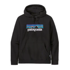 Patagonia Men's P-6 Logo Uprisal Hoody -Men Sportswear Store WBF21 39622 BLK