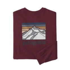 Patagonia Men's Long-Sleeved Line Logo Ridge Responsibili-Tee 8 Patagonia Men's Long-Sleeved Line Logo Ridge Responsibili-Tee -Men Sportswear Store WBF22 38517 SEQR