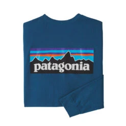 Patagonia Men's Long-Sleeved P-6 Logo Responsibili-Tee 17 Patagonia Men's Long-Sleeved P-6 Logo Responsibili-Tee -Men Sportswear Store WBF22 38518 WAVB