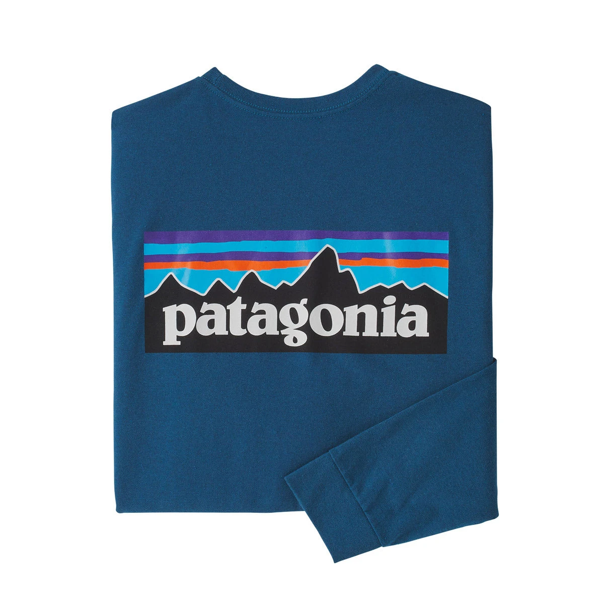 Patagonia Men's Long-Sleeved P-6 Logo Responsibili-Tee 9 Patagonia Men's Long-Sleeved P-6 Logo Responsibili-Tee - Image 7