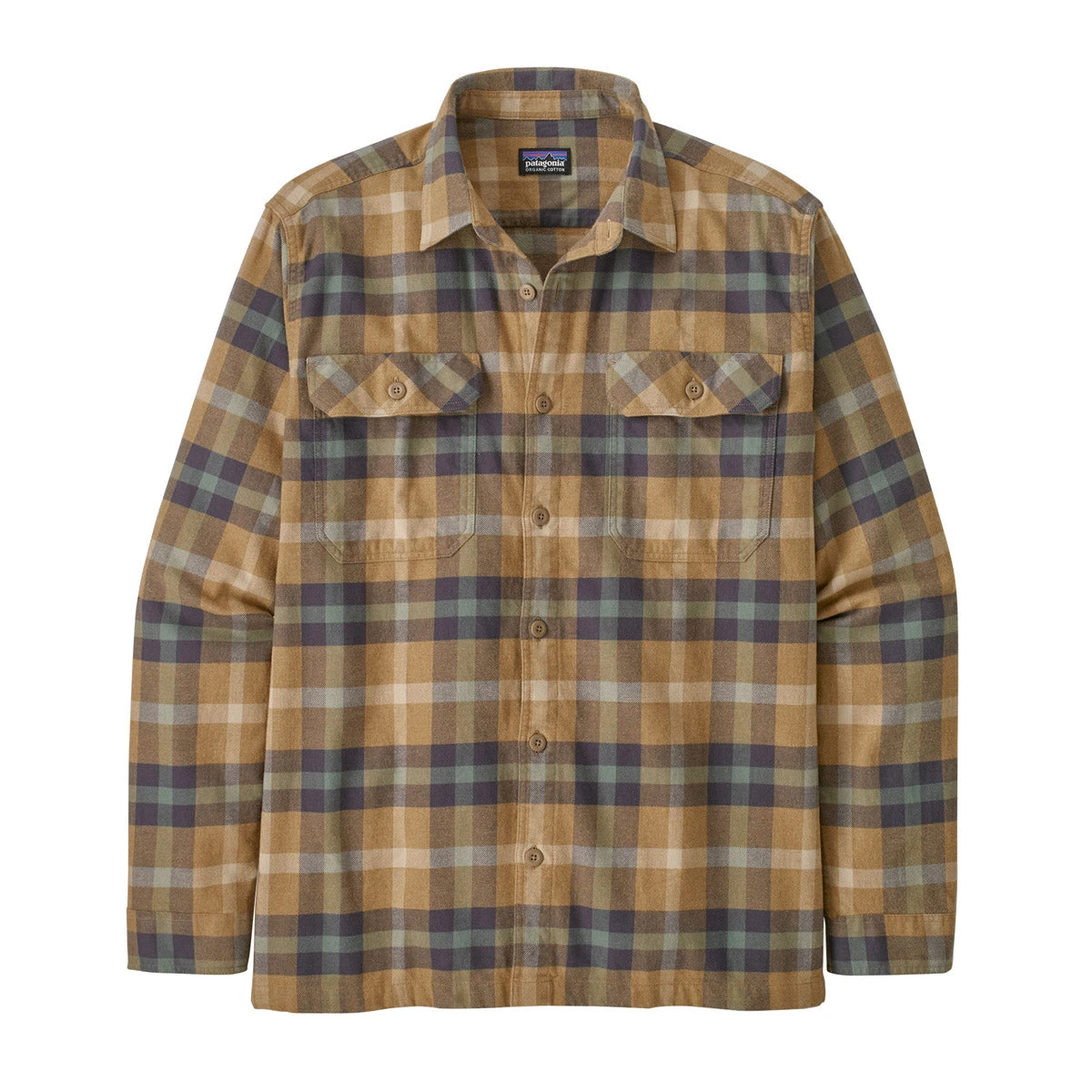Patagonia Men's Long-Sleeved Organic Cotton Midweight Fjord Flannel Shirt 6 Patagonia Men's Long-Sleeved Organic Cotton Midweight Fjord Flannel Shirt - Image 4