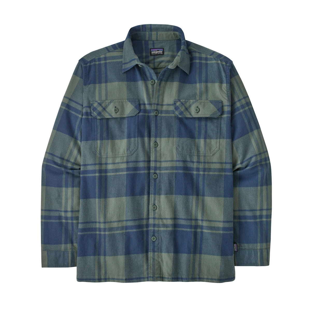 Patagonia Men's Long-Sleeved Organic Cotton Midweight Fjord Flannel Shirt 8 Patagonia Men's Long-Sleeved Organic Cotton Midweight Fjord Flannel Shirt - Image 6