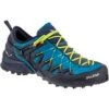 SALEWA Men's Wildfire Edge 1 SALEWA Men's Wildfire Edge -Men Sportswear Store Wildfire Edge 61346 PREMIUM NAVY FLUO YELLOW