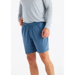 Men's Lined Breeze Short - 7.5" -Men Sportswear Store lined breeze short pacific blue men 1 2